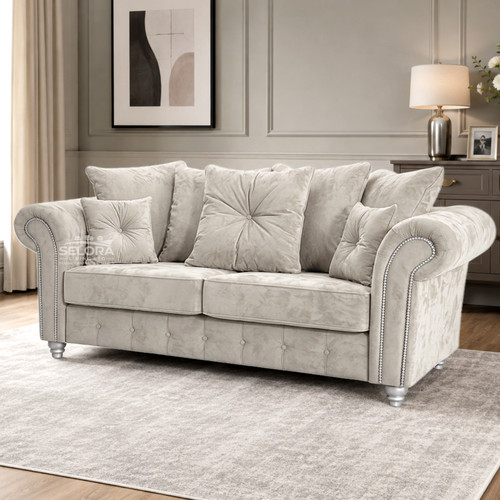 Olympia cream plush - cream,