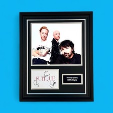 Biffy Clyro SIGNED Futique Photo Framed Display COA Music Autograph Auto Poster