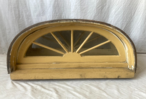 Antique transom double arched - transom,