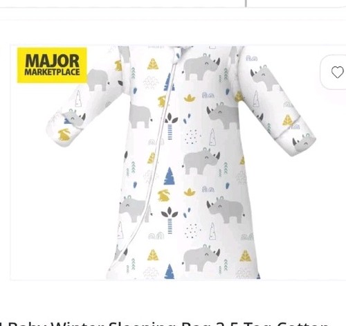 Baby winter sleeping bag - winter,