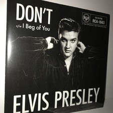 ELVIS PRESLEY, DON'T, UK