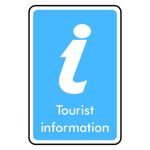 Tourist information sign - information, or