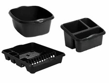 Set of 3 Plastic Large Dish