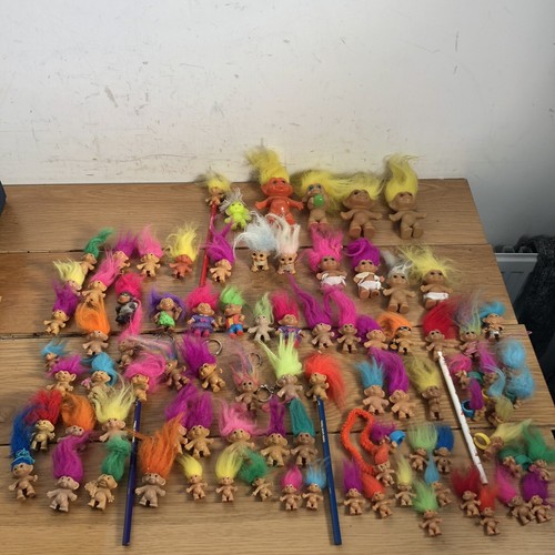 Vintage troll doll bundle 80s - doll,