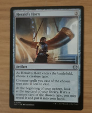 Herald's Horn MTG NM Regular Commander The Lost Caverns of Ixalan Magic