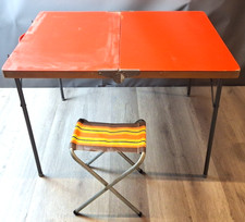 Folding Table Portable Small Camping Picnic Table Garden Outdoor Carboot J1437