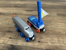 Thomas Wooden Railway Rare Hugo And Skiff Bundle