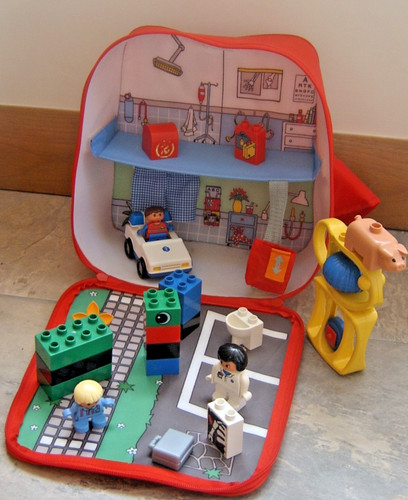 Lego duplo zip backpack - lego, play
