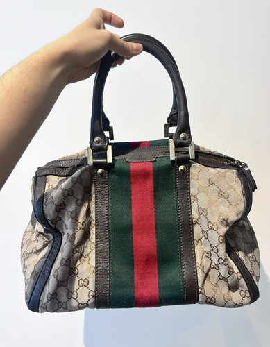 Gucci canvas vintage - gucci,