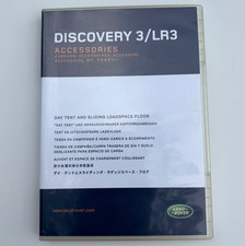 Land Rover Discovery 3 LR3 Sales Accessories DVD 2004 Day Tent & Sliding Floor