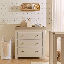 Luna Dresser Changer - Cashmere & Ash