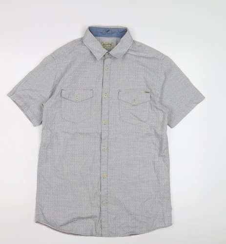 Mens vintage grey check - grey,