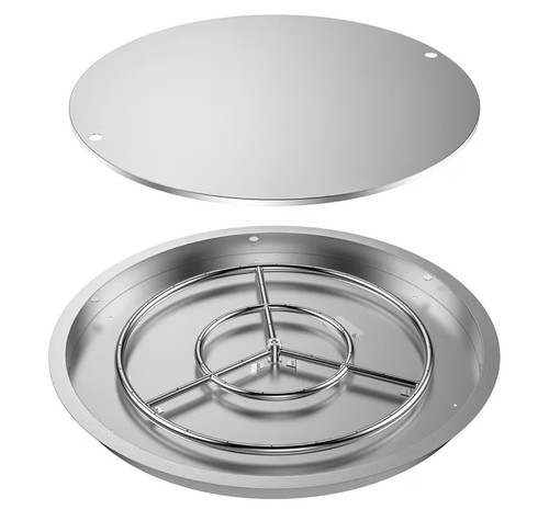 Round stainless steel - 31”,