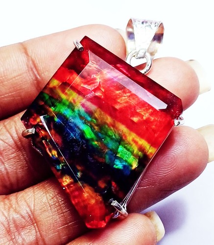 Doublet ammolite solid - ammolite, gs