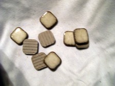Wall tile ceramic brown - brown, to