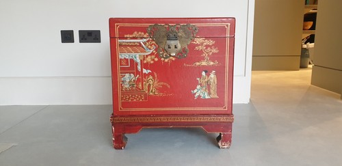 Antique chinese chest - antique,