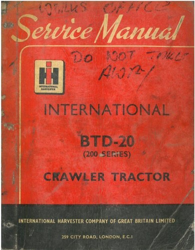 International crawler tractor - international,