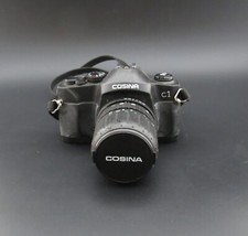 Vintage Japanese Made Cosina C1 SLR 35mm Camera. c.1992