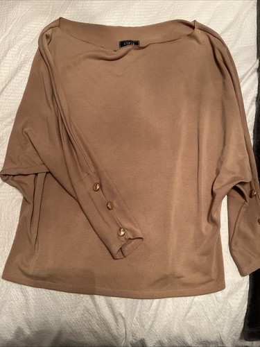 Lipsy beige slash - slash, batwing