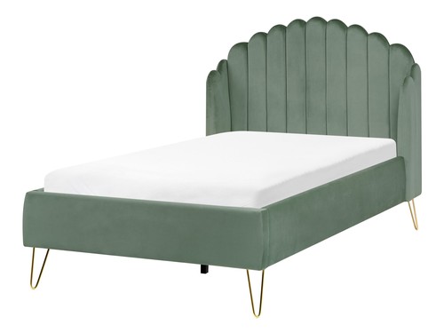 Bed velvet ambillou 120 - bed,