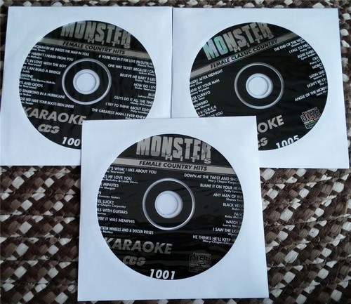Cdg karaoke discs set - 3,