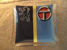 Vintage 1980’s Glass Ash Tray Peugeot