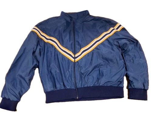 Jacket 90s nylon full zip - nylon, size