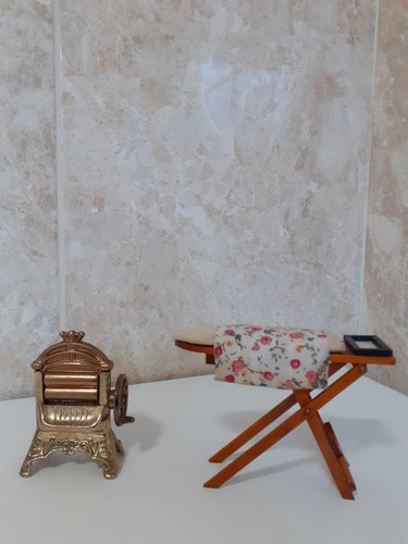 Dolls house furniture brass - furniture,