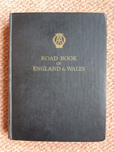 1950 road book england - aa, of