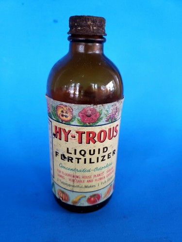 Horticulture bottle paper - horticulture,