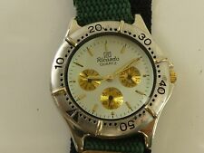 (refW103) Men's Ricardo Sports Wristwatch New Battery