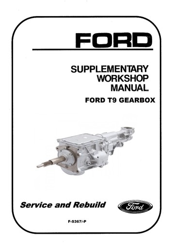 Ford gearbox - t9,