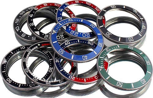Stainless steel bezel - , to