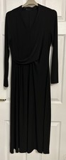 Nina Leonard QVC Black Midi