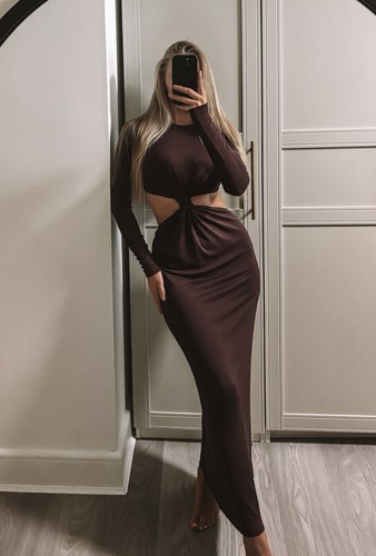 Zara long sleeve midi - long,