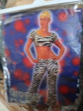 Zebra Print 70s 80s Disco