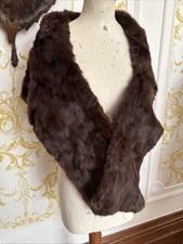 Vintage Dark Brown Fur Stole