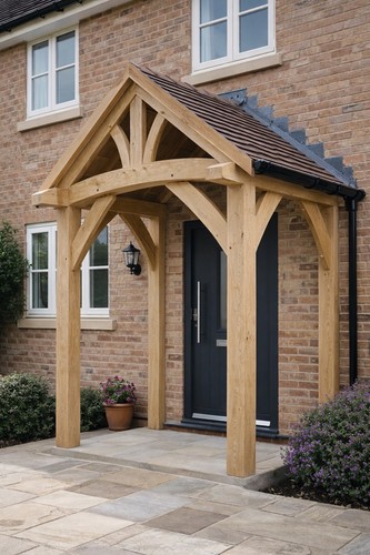 Oak porch kit - porch, |