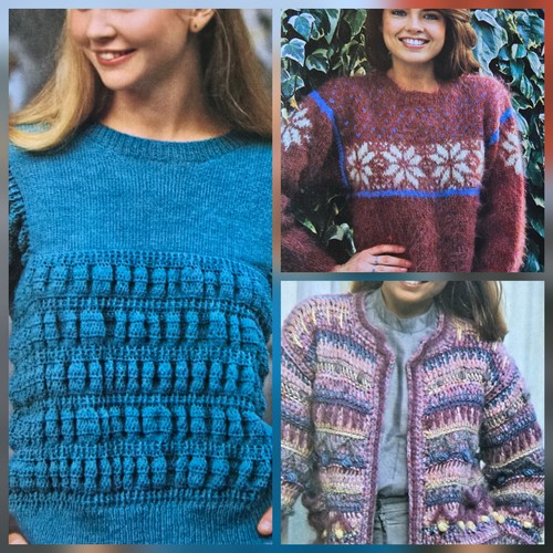 1980s ruched tunisian - 1980s,