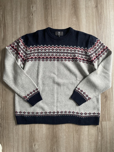 Mens fair isle jumper - m&s,