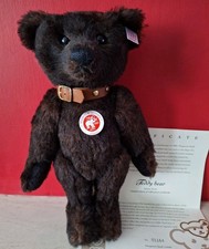 Steiff brown alpaca 038266 ltd - brown,
