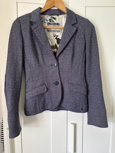 Joules blue herringbone - uk, 8