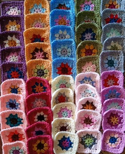 Handmade crochet granny - handmade,