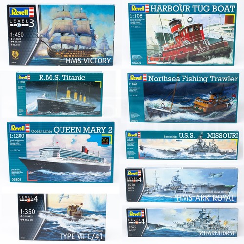 Revell battle ship model kits - revell,