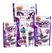 HIKARI MICRO PELLETS SMALL FISH TANK GRANULE FOOD GREAT FOR TROPICAL TETRA BARBS