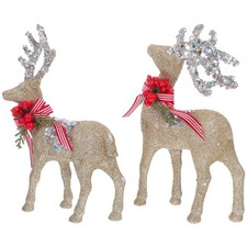  Reindeer Figurines Christmas