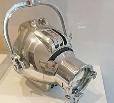 PROFESSIONALLY POLISHED BRITISH MADE VINTAGE STRAND PATT 23 MKI  THEATRE LIGHT