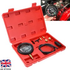 9X Car Vacuum Fuel Pump Tester Gauge Leak Carburetor Pressure Diagnostics Set UK