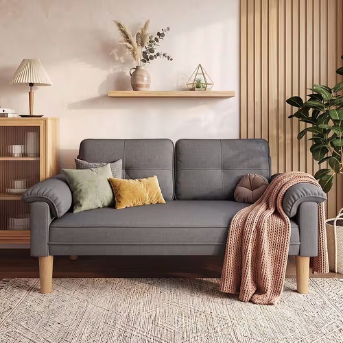 Small seater sofa fabric - small,