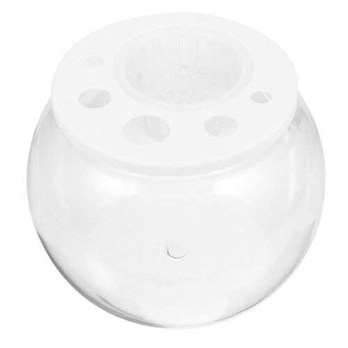 Plastic fish bowls with lid - fish,